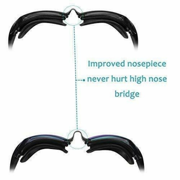 Anti fog UV protection Swimming Goggle. Color Aqua - Picture 7 of 7